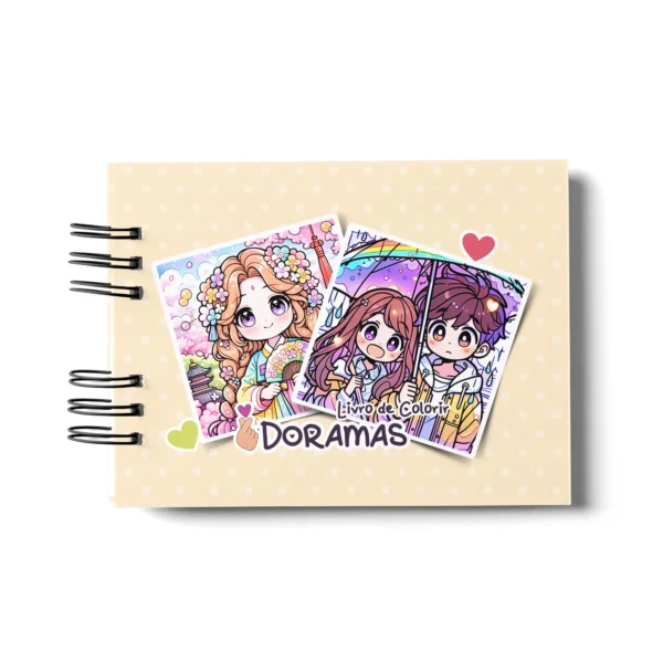 Arquivo Digital LIVRO DE COLORIR DORAMA 02 - Imagem 3