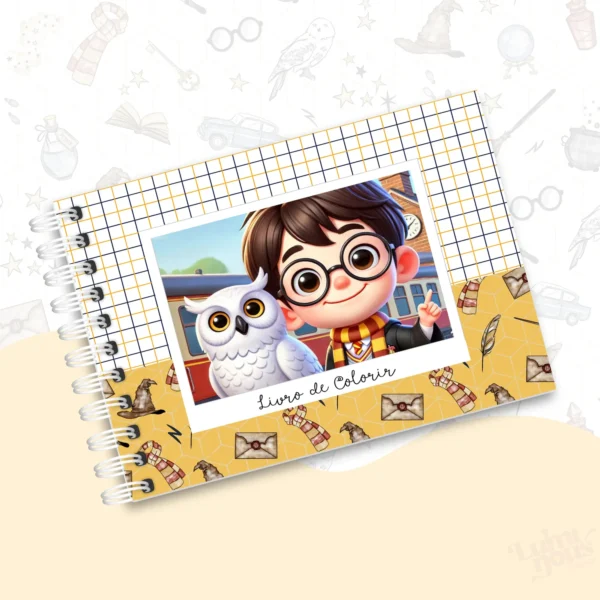 Arquivo Digital LIVRO DE COLORIR HARRY POTTER 03 - Imagem 3