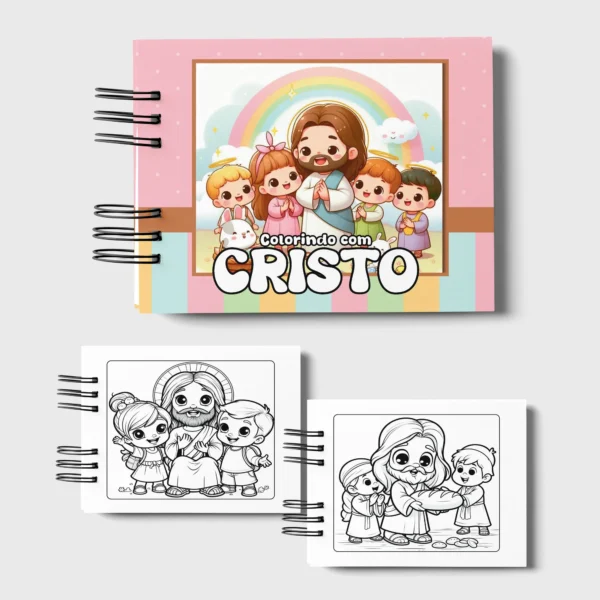 Arquivo Digital LIVRO DE COLORIR JESUS 01 - Imagem 3