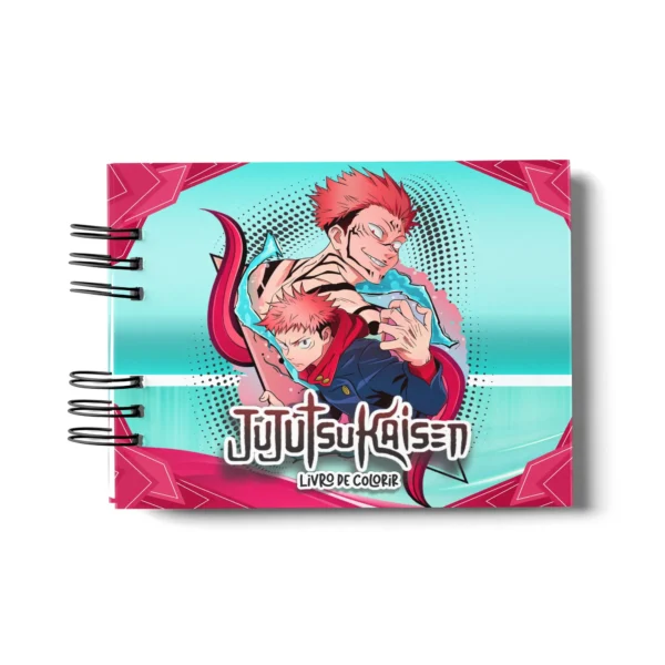 Arquivo Digital LIVRO DE COLORIR JUJUTSU 01 - Imagem 3