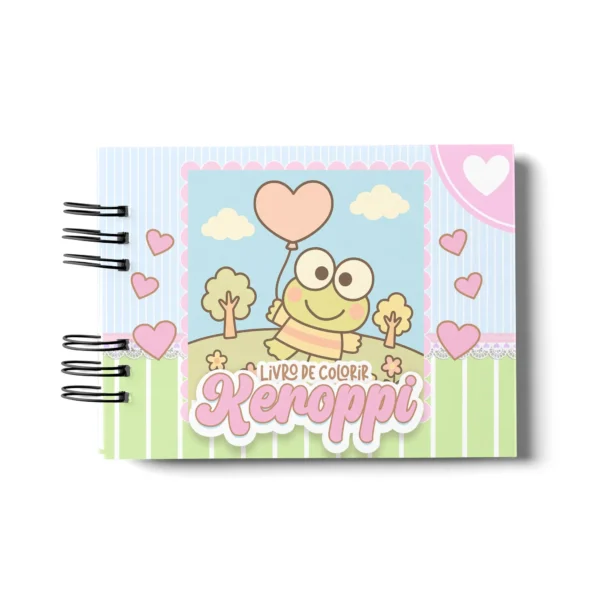 Arquivo Digital LIVRO DE COLORIR KEROPPI 01 - Imagem 3