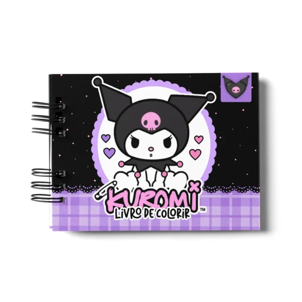 Arquivo Digital LIVRO DE COLORIR KUROMI 01 - Imagem 3