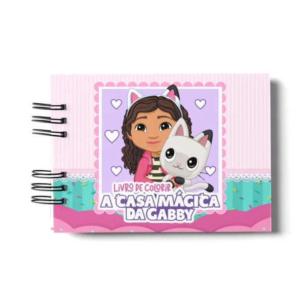 Arquivo Digital LIVRO DE COLORIR A CASA MÁGICA DA GABBY 01 - Imagem 4