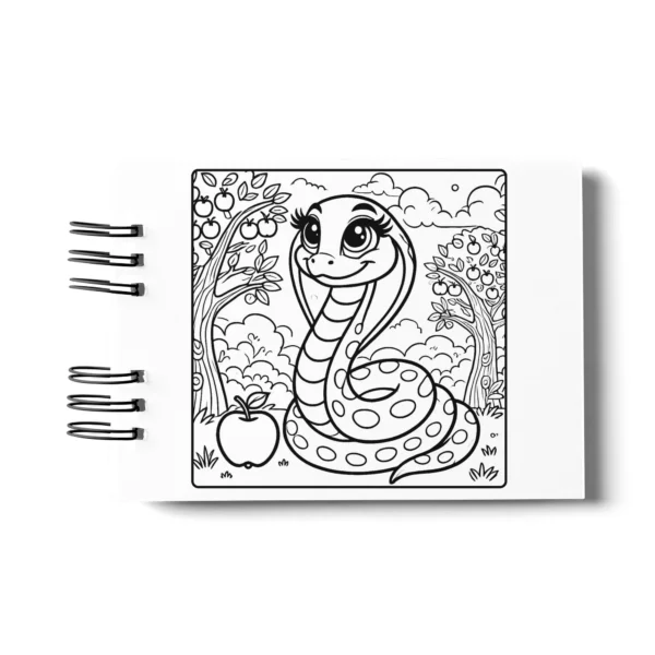 Arquivo Digital LIVRO DE COLORIR ADÃO COM EVA 01 - Imagem 4