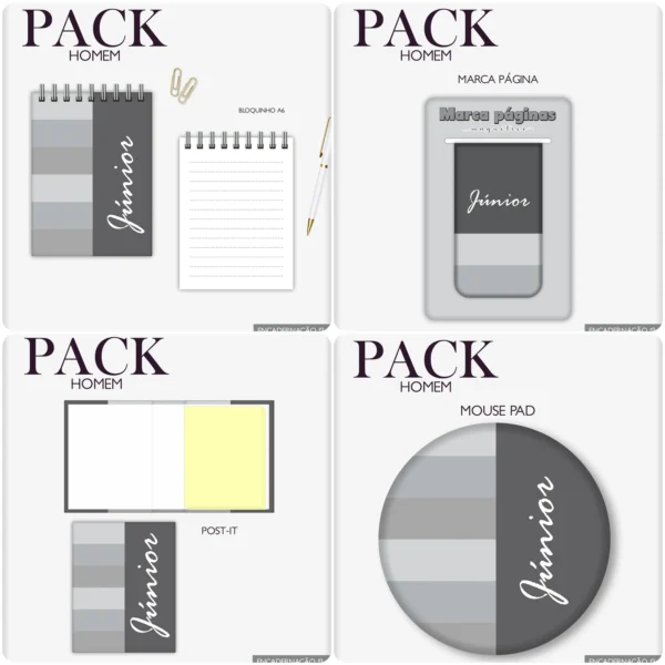 Arquivo Digital AGENDA MASCULINA CLEAN 1 - 2026 - Imagem 4