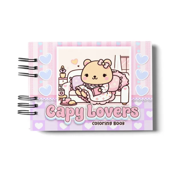 Arquivo Digital LIVRO DE COLORIR CAPIVARA 01 - Imagem 4