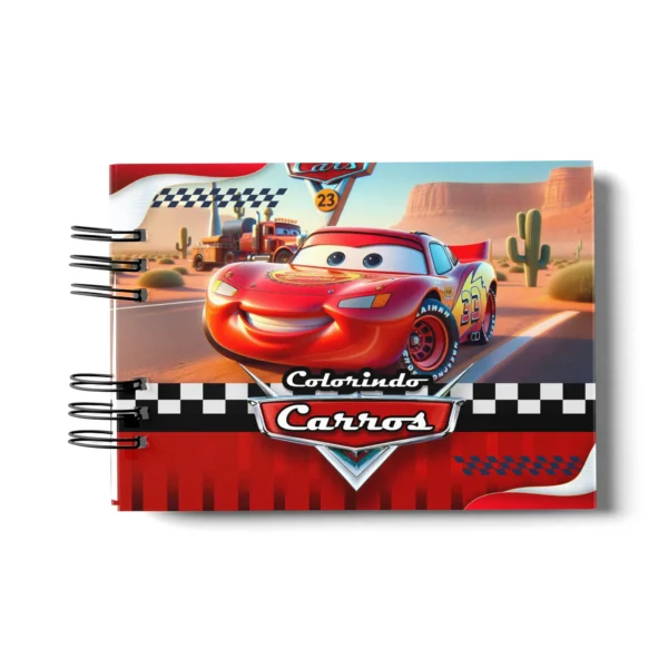 Arquivo Digital LIVRO DE COLORIR CARROS DISNEY 01 - Imagem 4