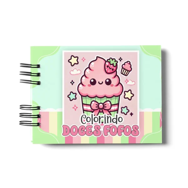Arquivo Digital LIVRO DE COLORIR CONFEITAREIA 01 - Imagem 4