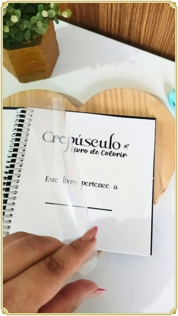 Arquivo Digital LIVRO DE COLORIR CREPÚSCULO 02 - Imagem 4