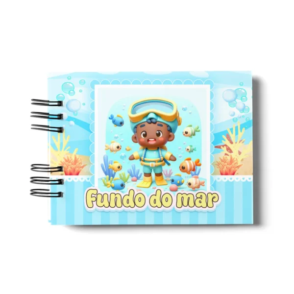 Arquivo Digital LIVRO DE COLORIR FUNDO DO MAR 02 - Imagem 4