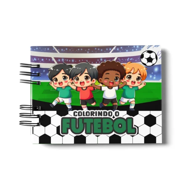 Arquivo Digital LIVRO DE COLORIR FUTEBOL 01 - Imagem 4