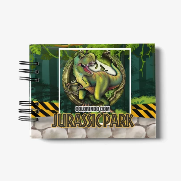 Arquivo Digital LIVRO DE COLORIR JURASSIC PARK 01 - Imagem 4