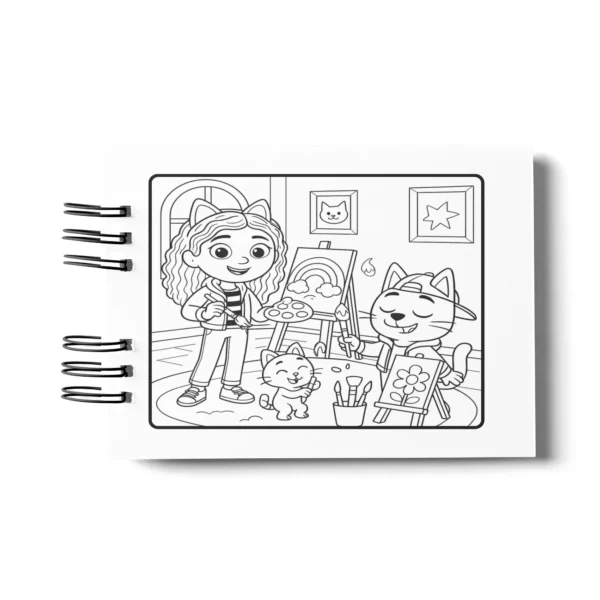 Arquivo Digital LIVRO DE COLORIR A CASA MÁGICA DA GABBY 01 - Imagem 5