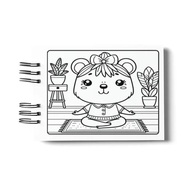 Arquivo Digital LIVRO DE COLORIR CAPIVARA 01 - Imagem 5