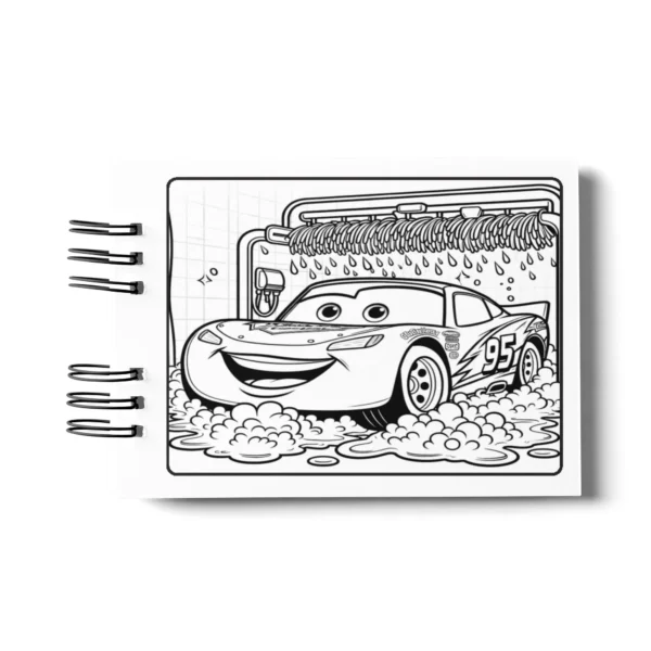 Arquivo Digital LIVRO DE COLORIR CARROS DISNEY 01 - Imagem 5
