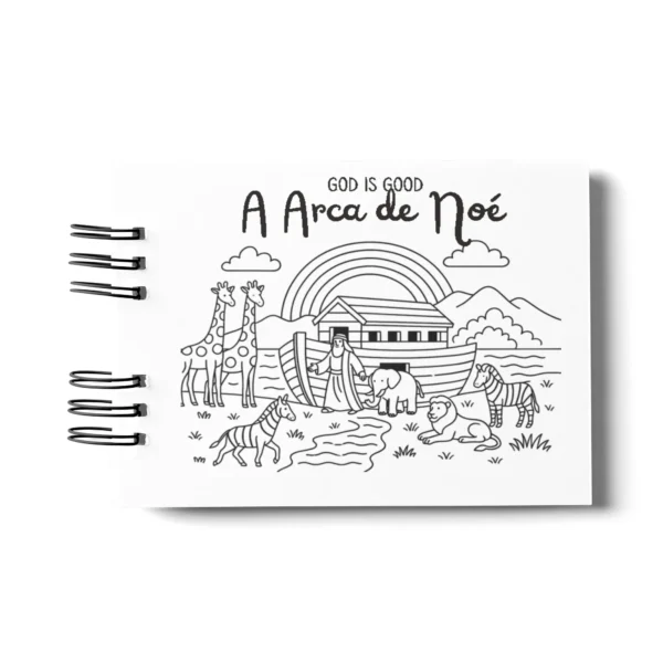 Arquivo Digital LIVRO DE COLORIR DEUS É BOM 01 - Imagem 5