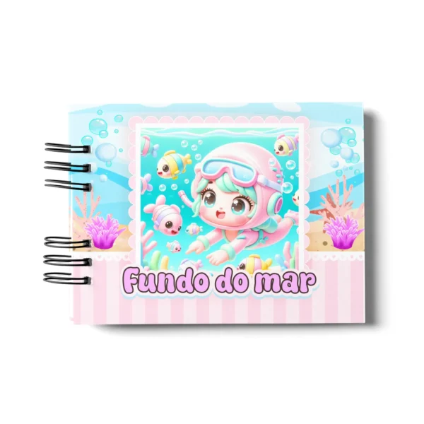 Arquivo Digital LIVRO DE COLORIR FUNDO DO MAR 01 - Imagem 5