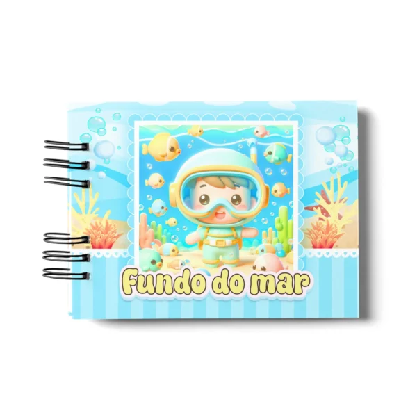 Arquivo Digital LIVRO DE COLORIR FUNDO DO MAR 02 - Imagem 5