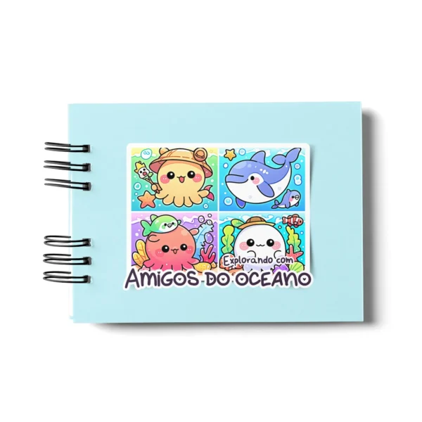 Arquivo Digital LIVRO DE COLORIR FUNDO DO MAR 03 - Imagem 5