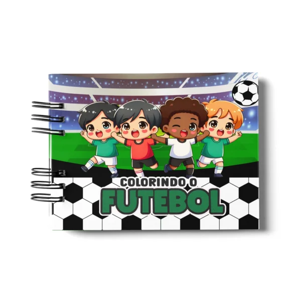 Arquivo Digital LIVRO DE COLORIR FUTEBOL 01 - Imagem 5