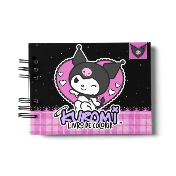 Arquivo Digital LIVRO DE COLORIR KUROMI 01 - Imagem 5