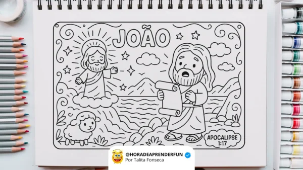 Arquivo Digital LIVRO DE COLORIR JESUS 02 - Imagem 5