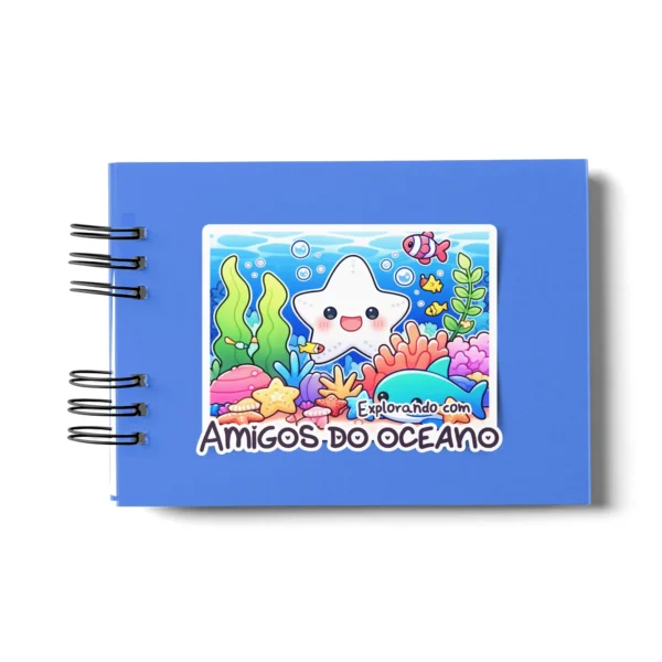 Arquivo Digital LIVRO DE COLORIR AMIGOS DO OCEANO 01 - Imagem 6