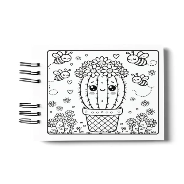 Arquivo Digital LIVRO DE COLORIR CACTOS 01 - Imagem 6
