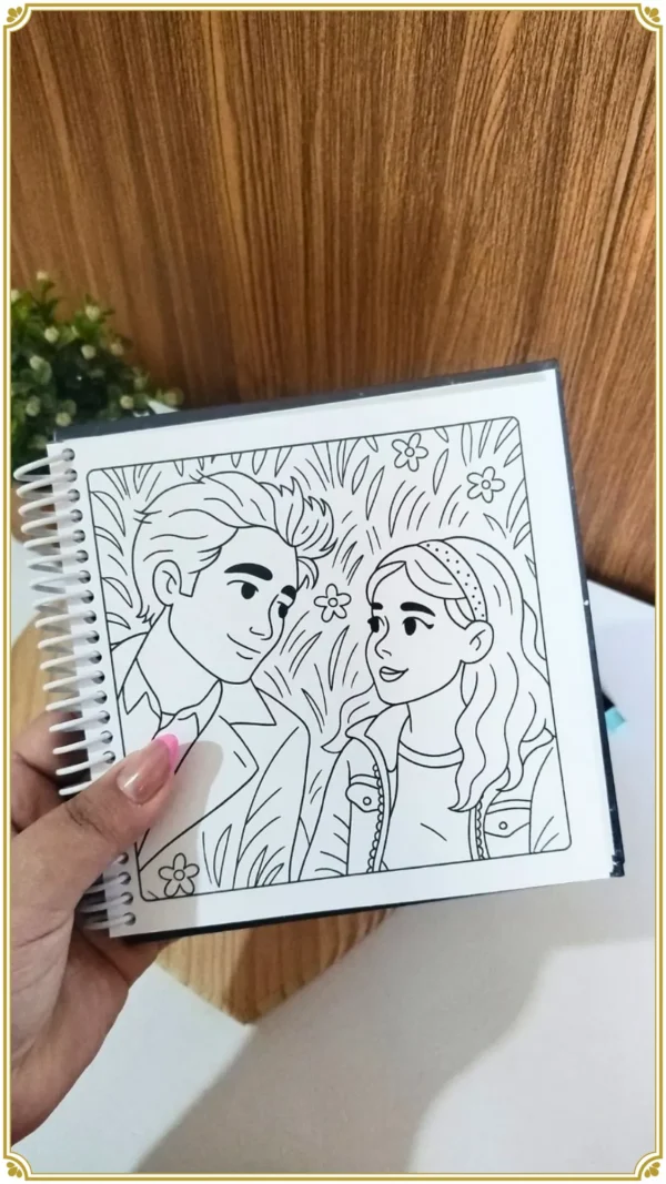 Arquivo Digital LIVRO DE COLORIR CREPÚSCULO 02 - Imagem 6