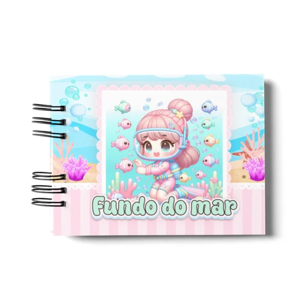 Arquivo Digital LIVRO DE COLORIR FUNDO DO MAR 01 - Imagem 6