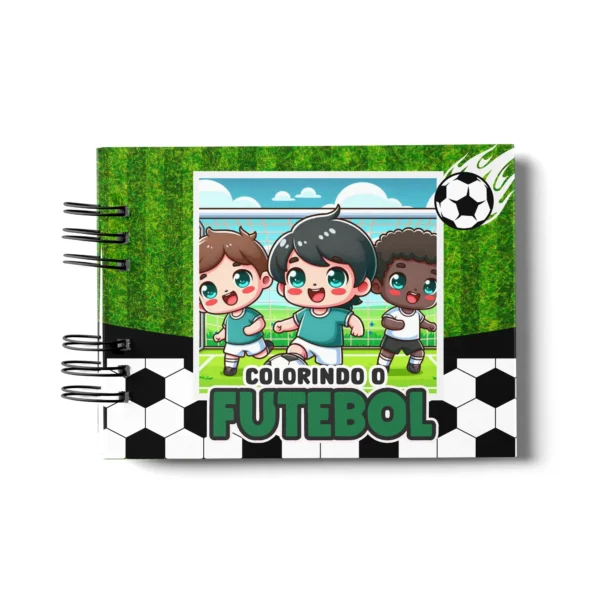 Arquivo Digital LIVRO DE COLORIR FUTEBOL 01 - Imagem 6