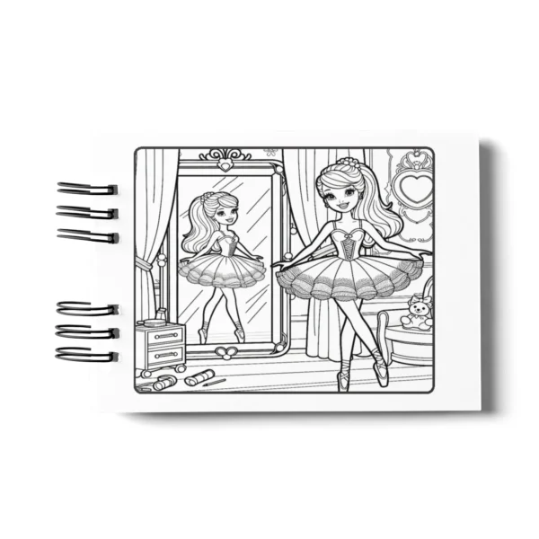 Arquivo Digital LIVRO DE COLORIR BARBIE 01 - Imagem 7