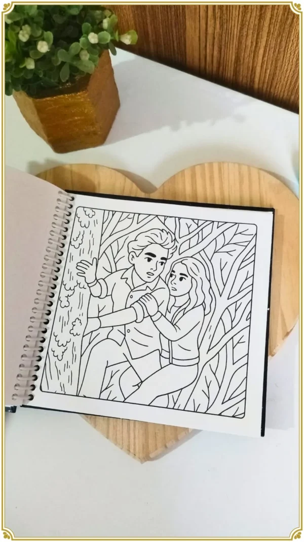 Arquivo Digital LIVRO DE COLORIR CREPÚSCULO 02 - Imagem 7