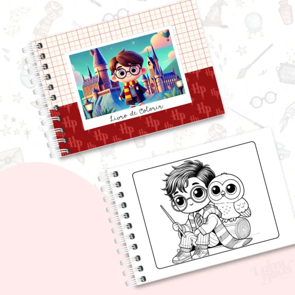 Arquivo Digital LIVRO DE COLORIR HARRY POTTER 03 - Imagem 8