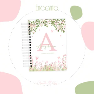 Arquivo Digital CADERNETA DE VACINA FLORAL ENCANTO 1