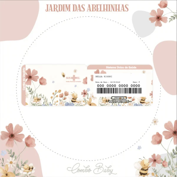Arquivo Digital CADERNETA DE VACINA JARDIM DAS ABELHINHAS 1 - Imagem 3