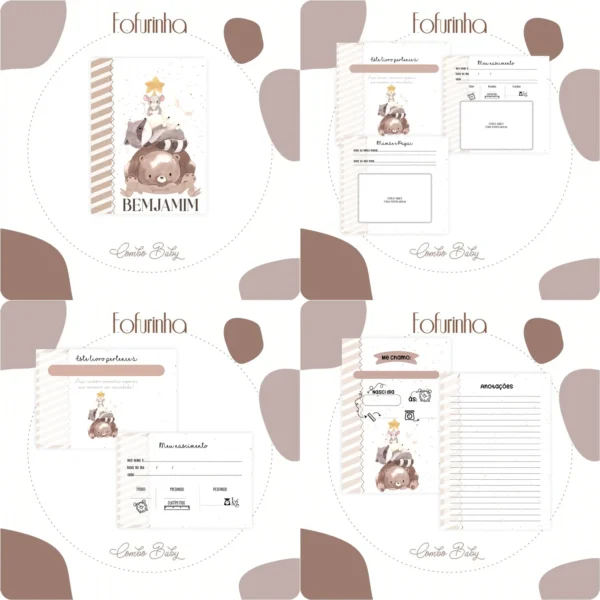 Arquivo Digital CADERNETA DE VACINA ANIMAIS FOFURINHA 1 - Imagem 6