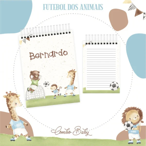 Arquivo Digital CADERNETA DE VACINA FUTEBOL DE ANIMAIS 1 - Imagem 9