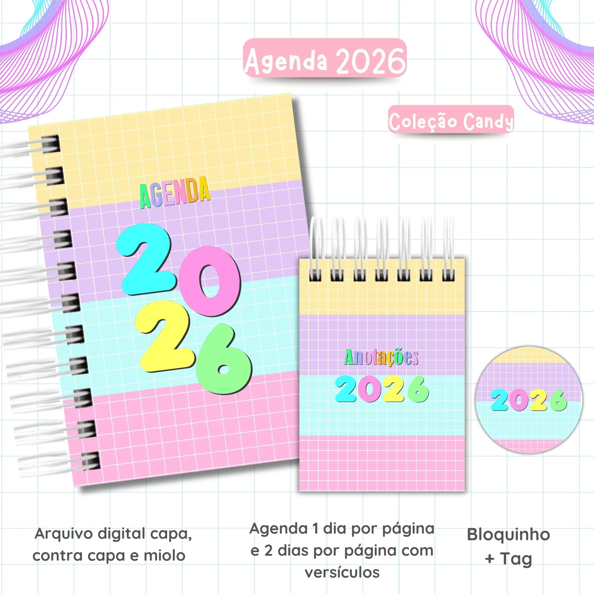 Arquivo Digital AGENDA CANDY 2 - 2026