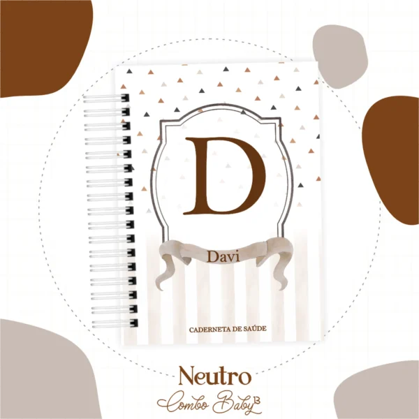 Arquivo Digital CADERNETA DE VACINA ALFABETO NEUTRO 1