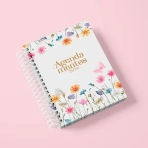 Arquivo Digital AGENDAMENTOS FLORAL COLOR 1 - 2026
