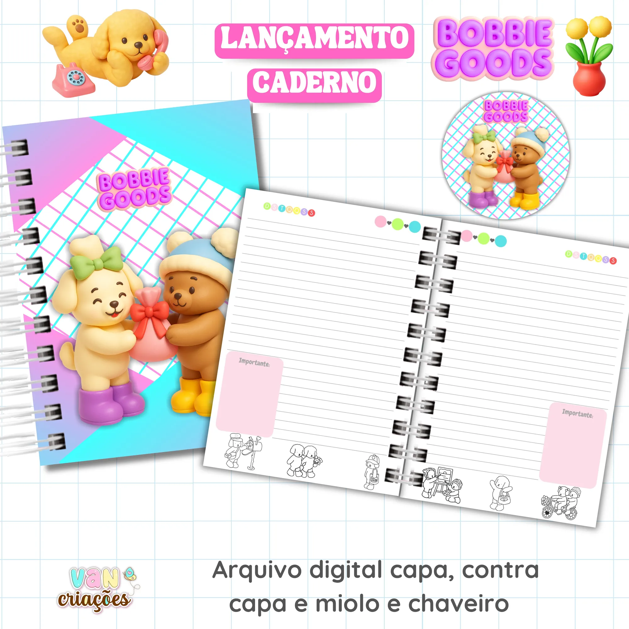 Arquivo Digital CADERNO BOBBIE GOODS 1