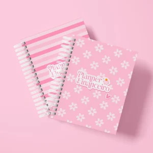 Arquivo Digital PLANNER E AGENDAMENTOS FLORAL PINK 1 - 2026