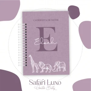 Arquivo Digital CADERNETA DE VACINA ALFABETO SARAFI LILAS 1