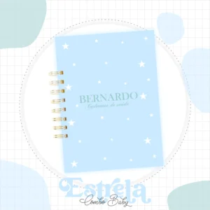 Arquivo Digital CADERNETA DE VACINA ESTRELA AZUL CLARO 1