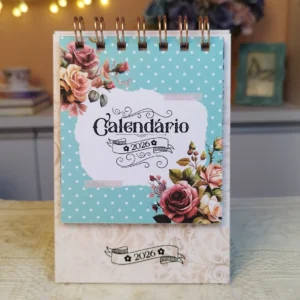 Arquivo Digital CALENDÁRIOS VINTAGE VERDE 1 - 2026