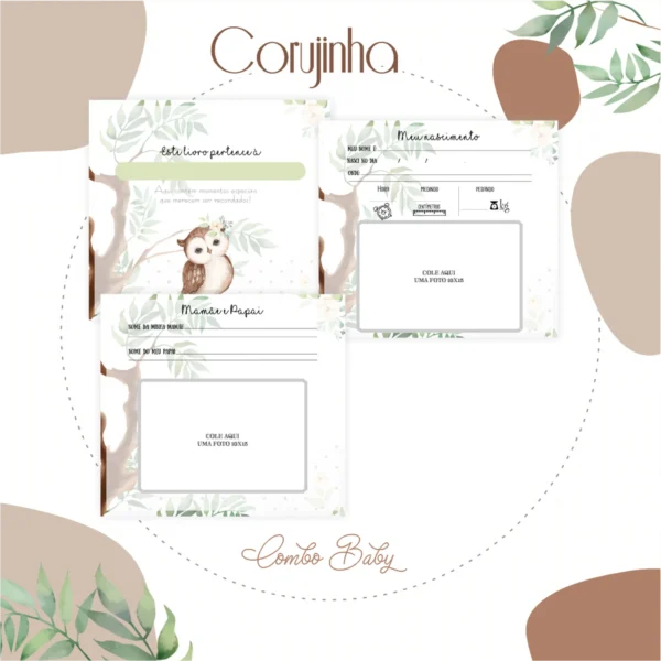 Arquivo Digital CADERNETA DE VACINA CORUJINHA 4 - Imagem 10