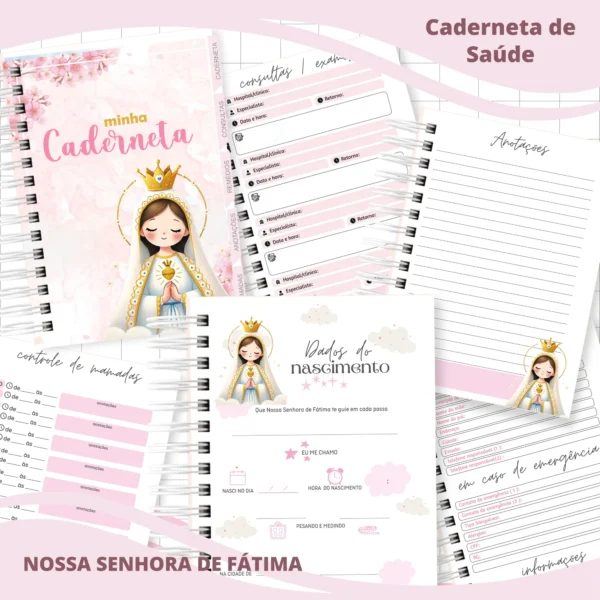 Arquivo Digital CADERNETA DE VACINA NOSSA SENHORA DE FÁTIMA 1 - Imagem 2
