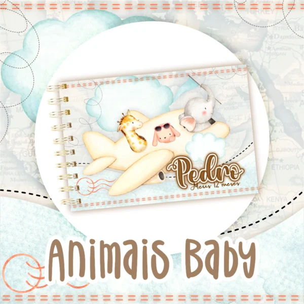 Arquivo Digital CADERNETA DE VACINA ANIMAIS BABY 2 - Imagem 2