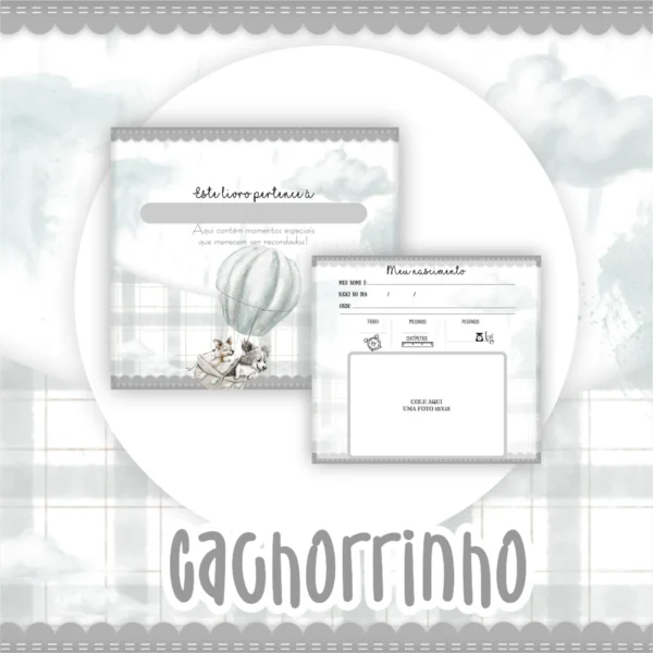 Arquivo Digital CADERNETA DE VACINA CACHORRINHO 2 - Imagem 3